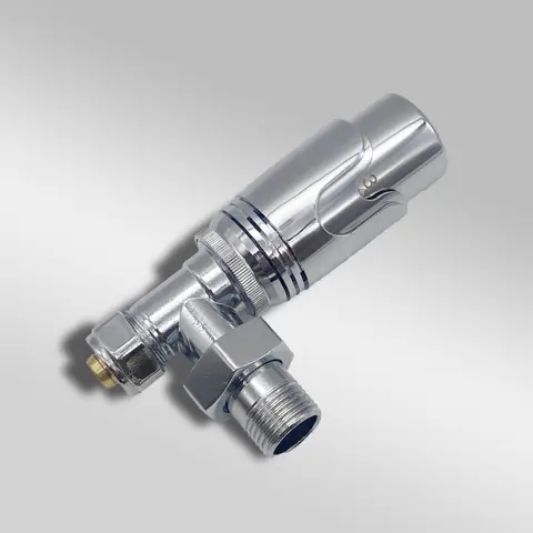 Edp Krom Termostatik Radyatör Vanası Sıcaklık Kontrol Pex 16x2"