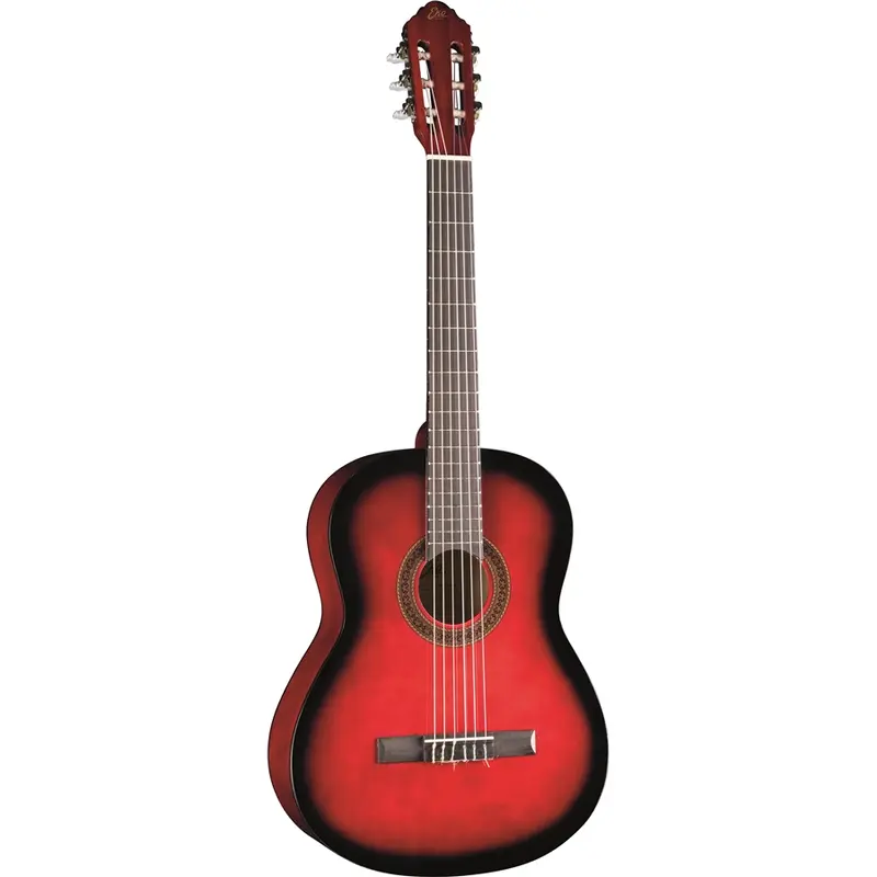 EKO CS-10RB Stüdyo Serisi Redburst Klasik Gitar 4/4 Ölçek
