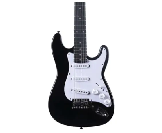 EKO ST100 3/4 Kavak Gövde Elektro Gitar Siyah