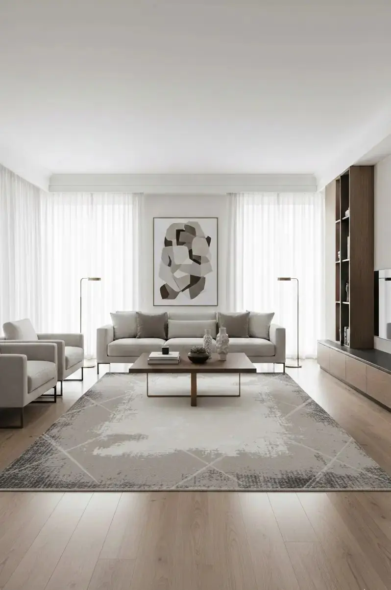 Elegance 74423-096 Koleksiyonu Akrilik Makine Halısı