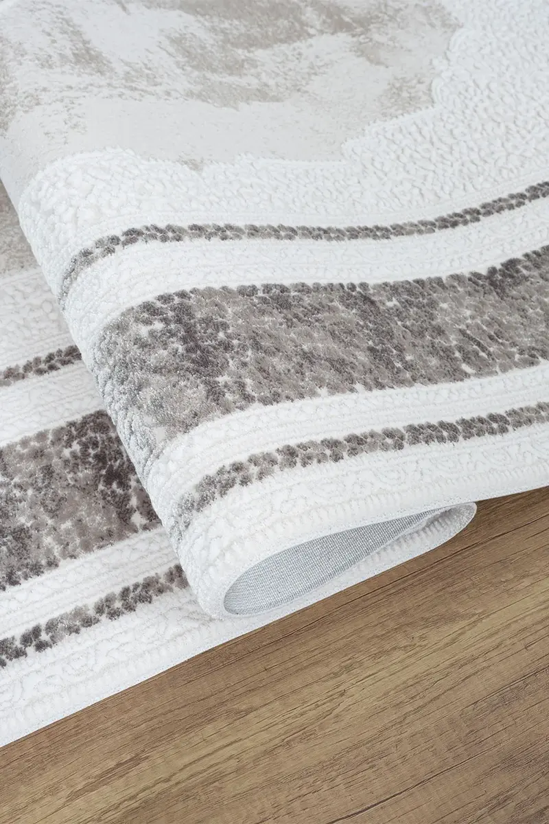 Empera Halı Balenci 7005 OrvelL Kendinden Saçaklı Modern Klasik Salon Halısı