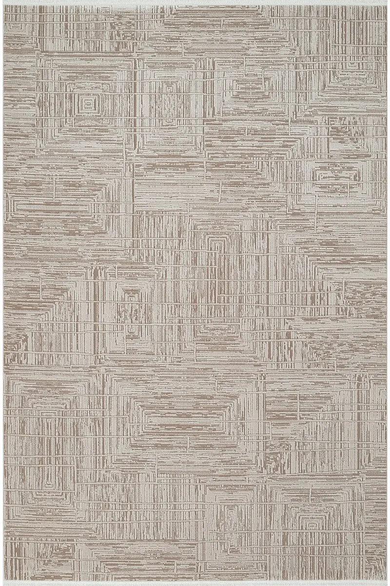 Empera Halı Corven 7065 RIVEN Geometrik Desenli Oturma Odası, Antre ve Mutfak Halısı