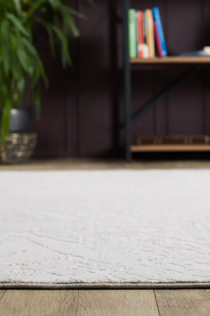 Empera Halı GEMMA 6038 BLANC Geometrik Desenli Oturma Odası, Antre ve Mutfak Halısı