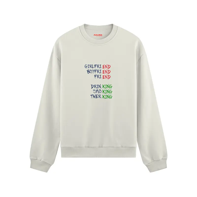 End And King Oversize Sweatshirt