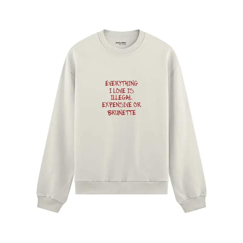 Everything I Love Oversize Sweatshirt