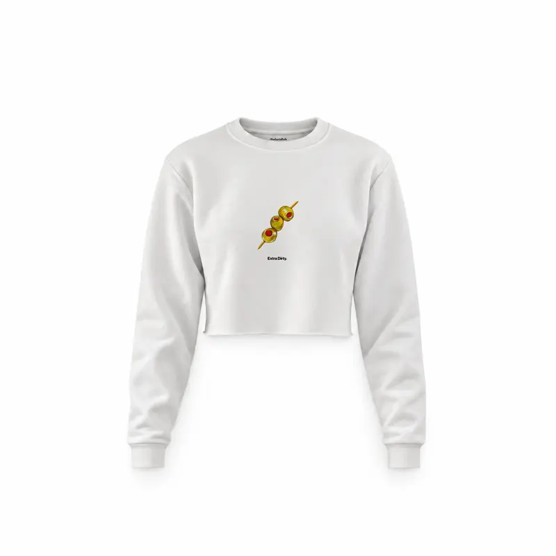 Extra Dirty Crop Sweatshirt