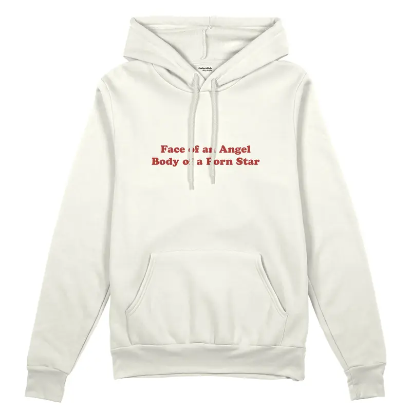 Face & Body Oversize Hoodie