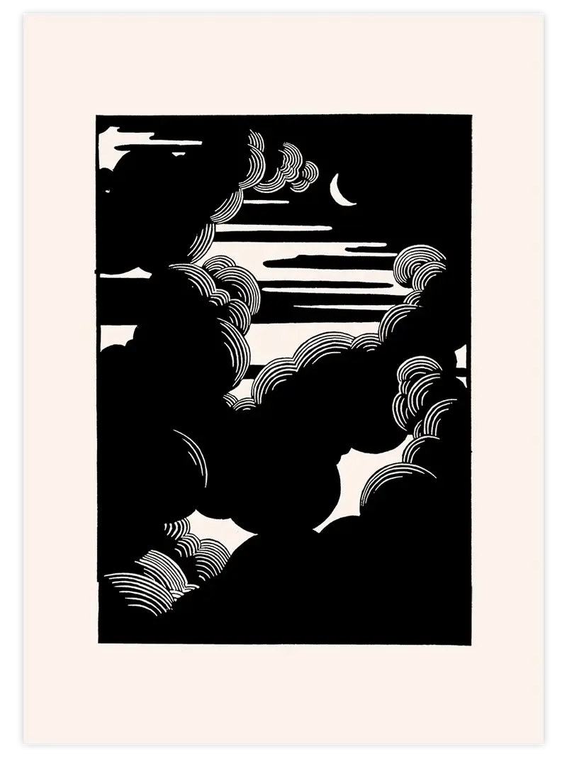Félix Vallotton Clouds - Art Print