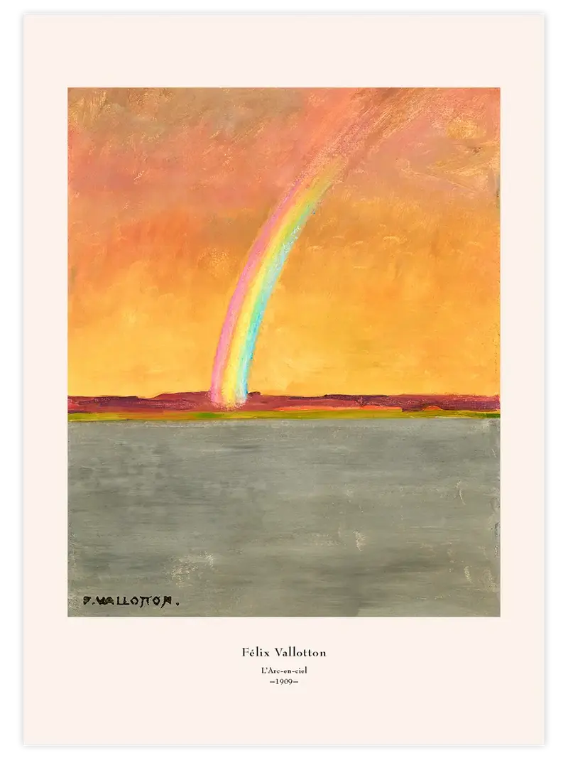 Félix Vallotton L’Arc-en-ciel - Art Print