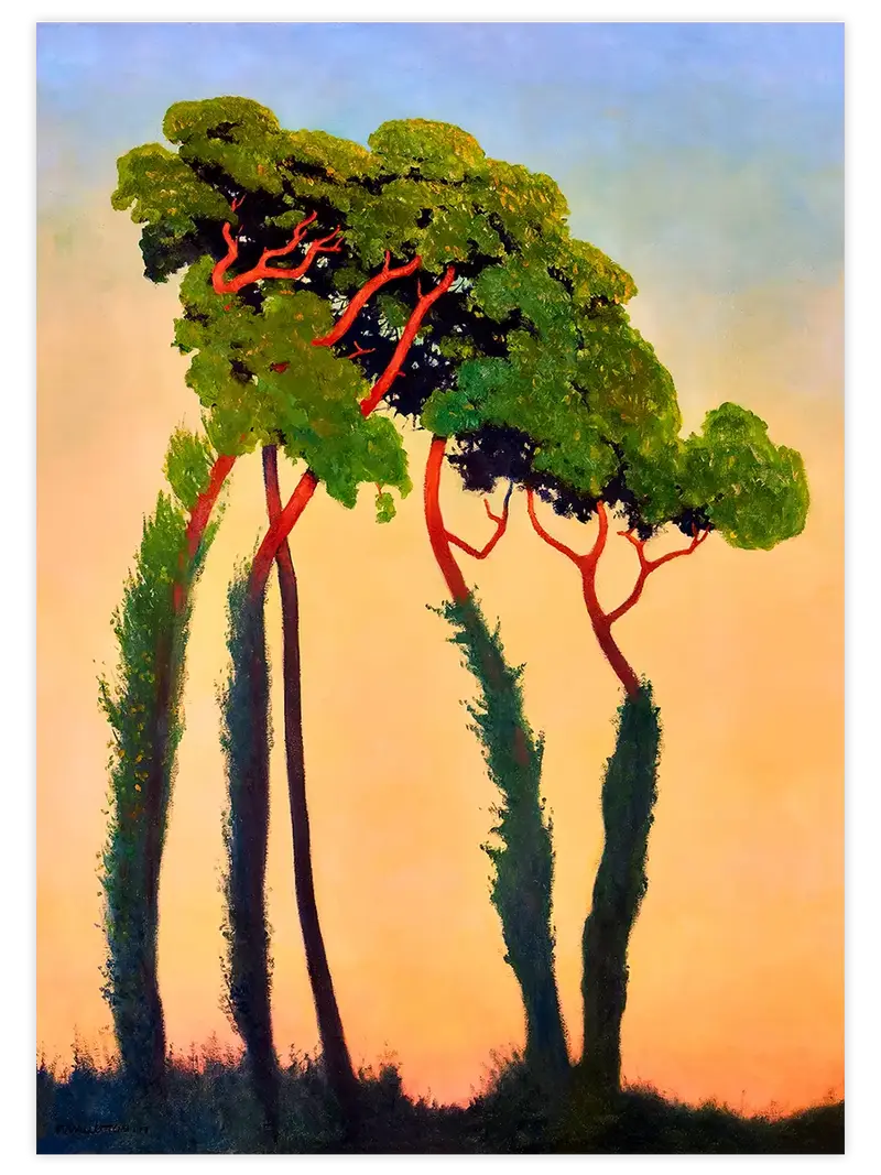 Félix Vallotton Last Sun Rays - Art Print