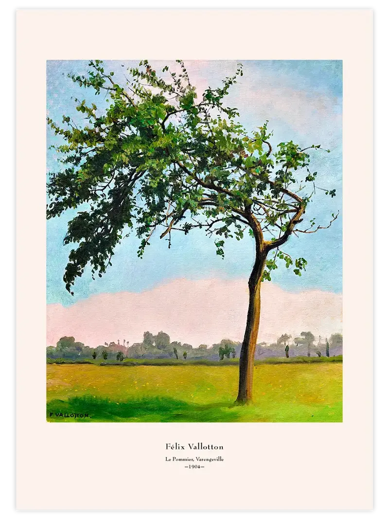Félix Vallotton Le Pommier, Varengeville - Art Print