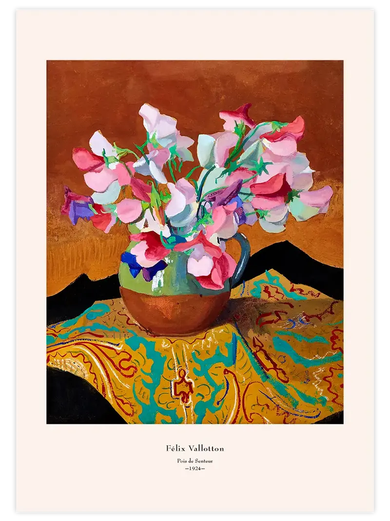 Félix Vallotton Pois de Senteur - Art Print