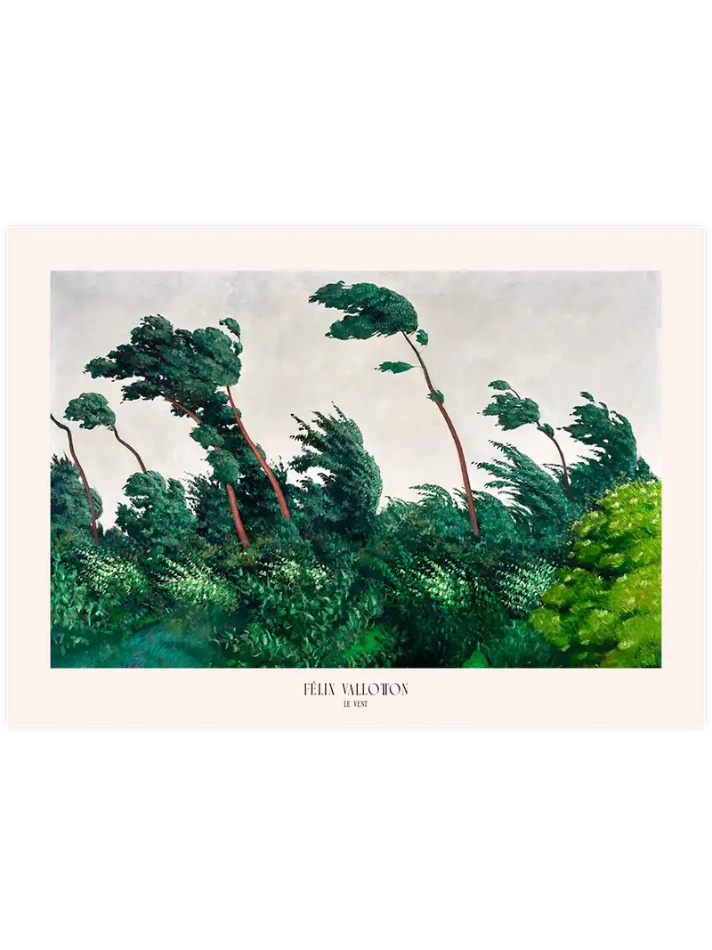 Felix Vallotton The Wind - Art Print