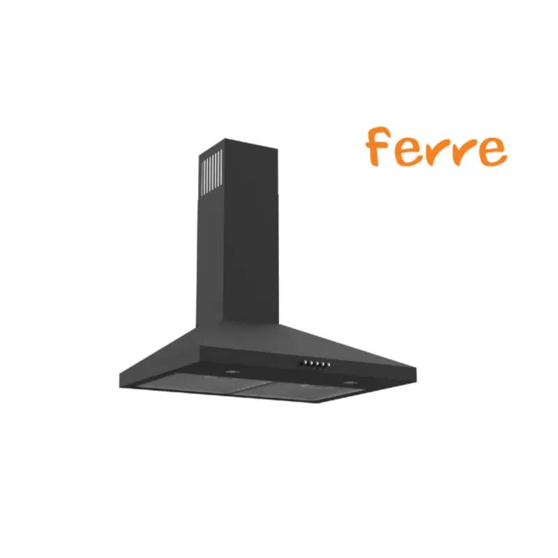 Ferre 60-P-WH-PB Pramit Tasarım Davlumbaz Siyah
