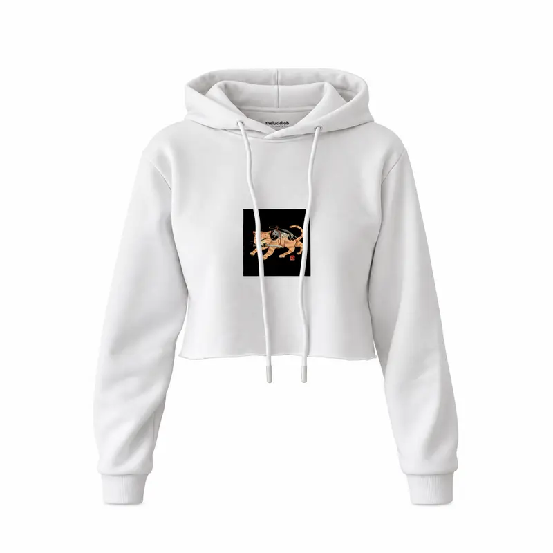 Fierce Catana Crop Hoodie