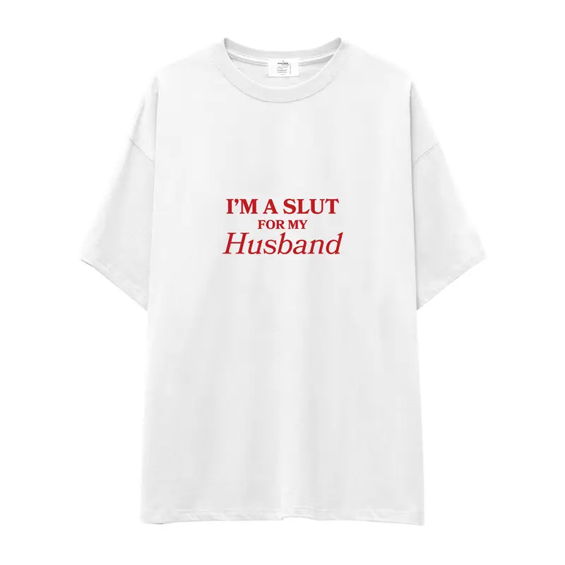 For My Husband Oversize Tişört
