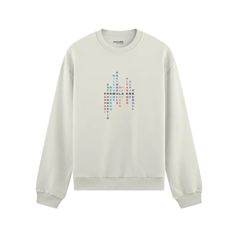 Formula 1 Teams Oversize Sweatshirt