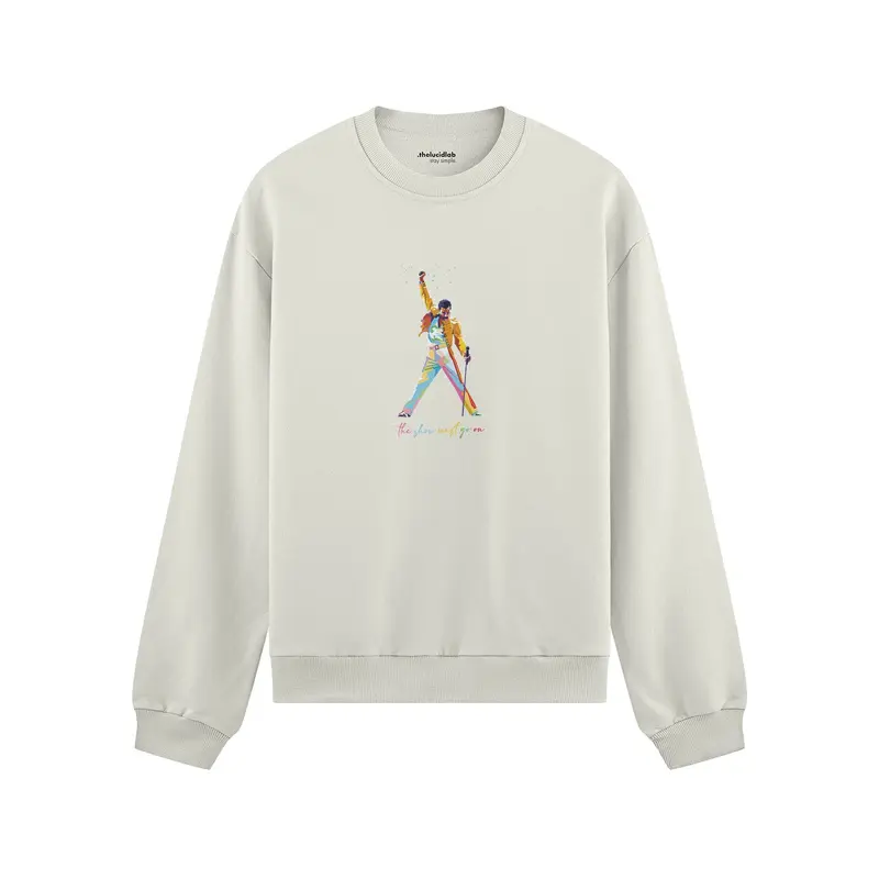 Freddie Mercury Oversize Sweatshirt
