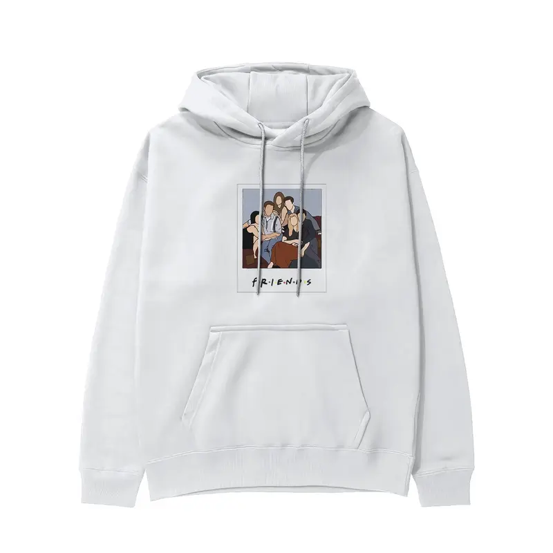 Friends Silüetli Hoodie