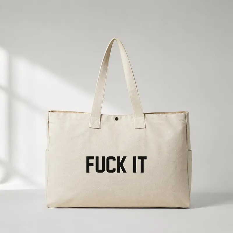 FUCK IT Daily Tote Bag