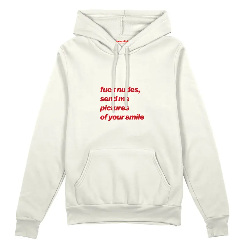 Fuck Nudes Oversize Hoodie