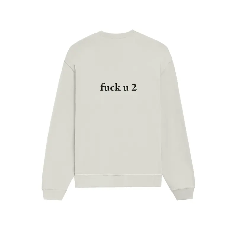 FUCK U Oversize Sweatshirt