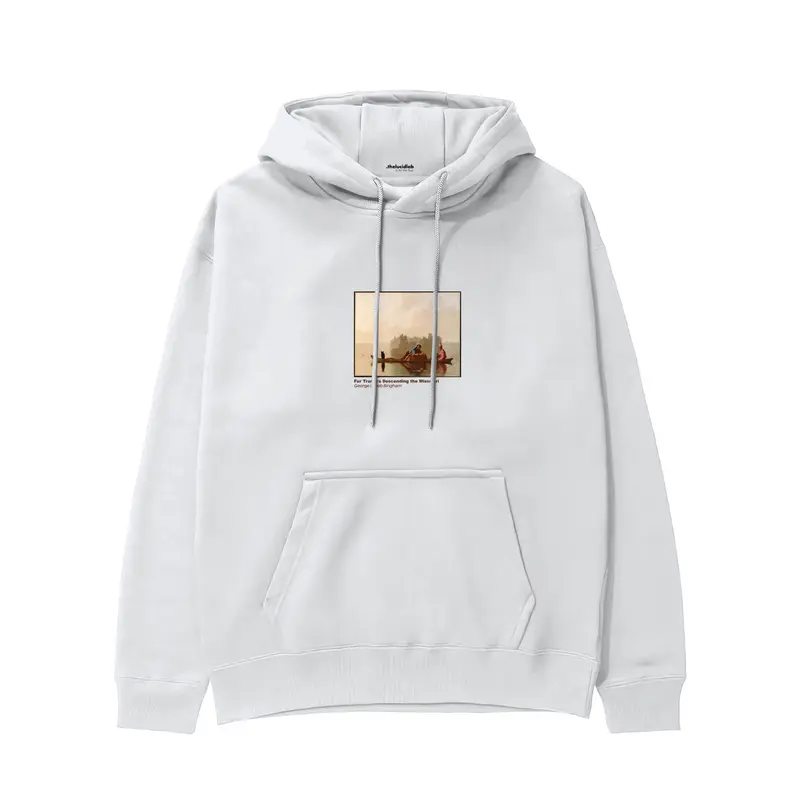 Fur Traders Descending the Missouri Hoodie