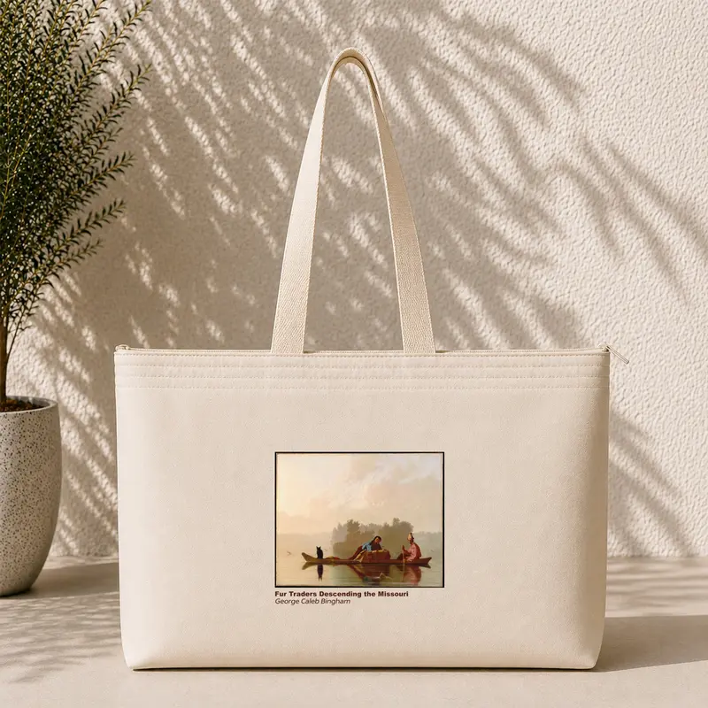 Fur Traders Descending the Missouri Weekend Tote Bag