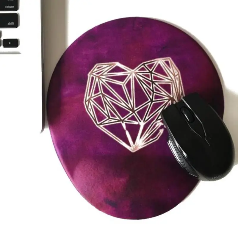 Fuşya Love Bilek Destekli Mouse pad