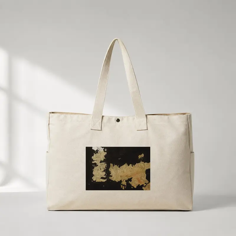 Game Of Thrones Map Daily Tote Bag