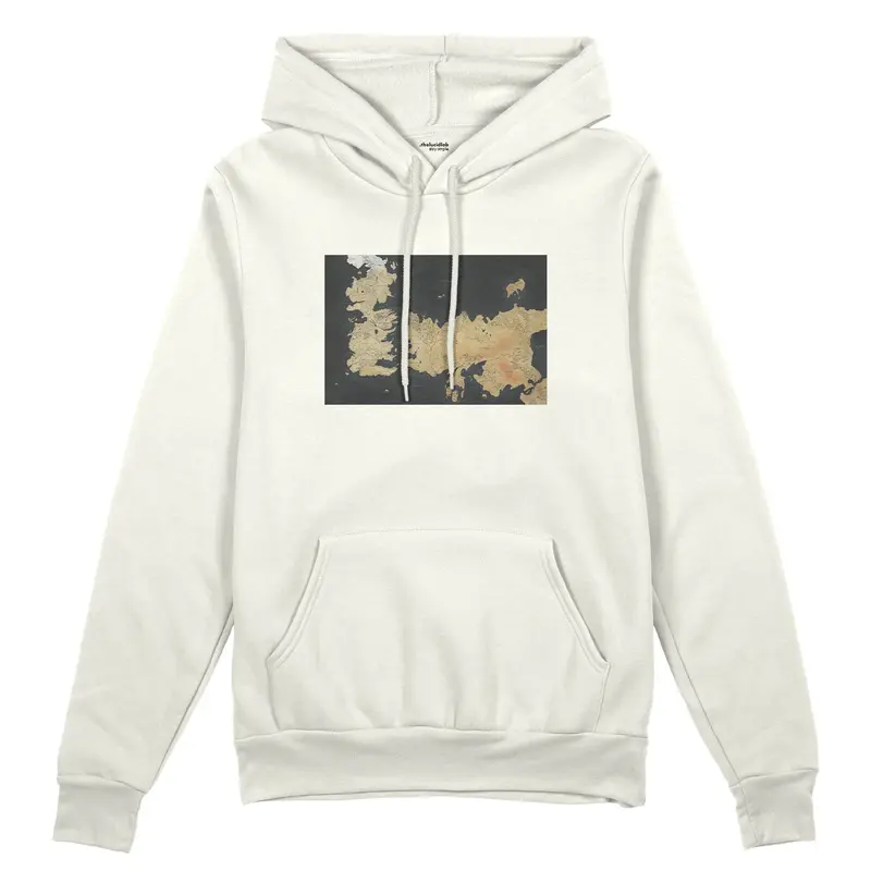 Game Of Thrones Map Oversize Hoodie