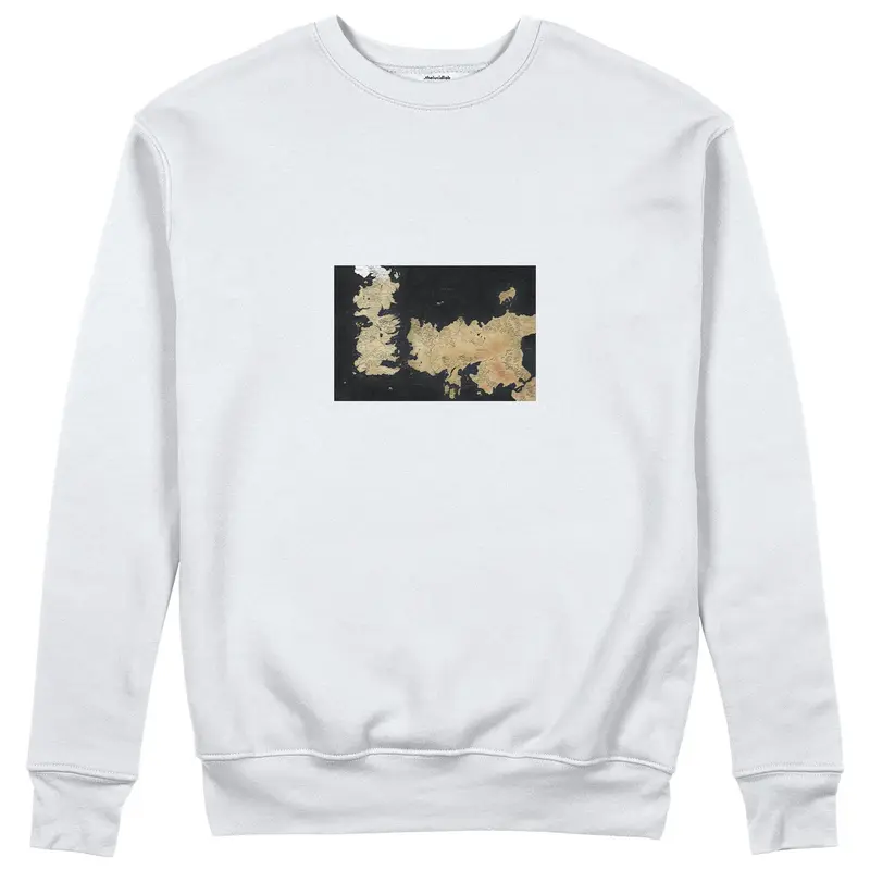 Game Of Thrones Map Sweatshirt