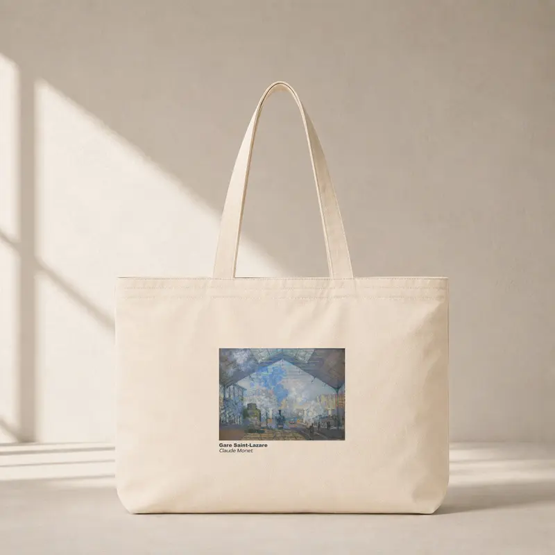 Gare Saint-Lazare Club Tote Bag