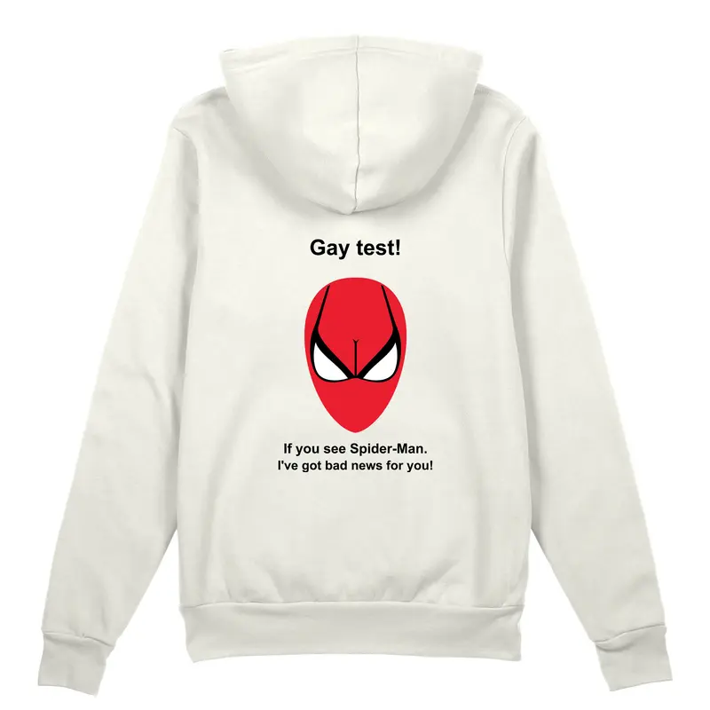 Gay Test - Spider-Man Oversize Hoodie