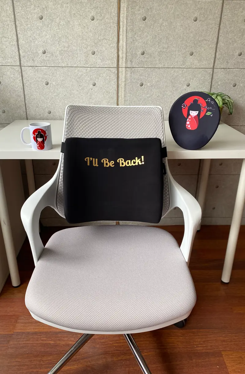 Geisha Visco Bel Destek Yastığı (I'll Be Back) Mouse pad Kupa 3'lü Set