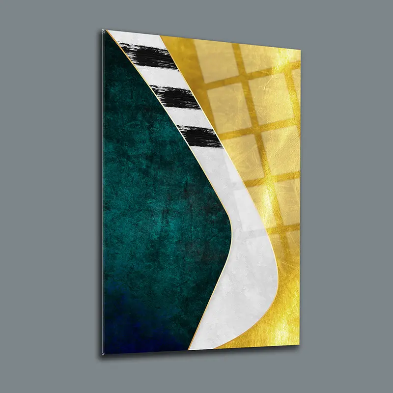 Geometrik Desen 12 Cam Tablo