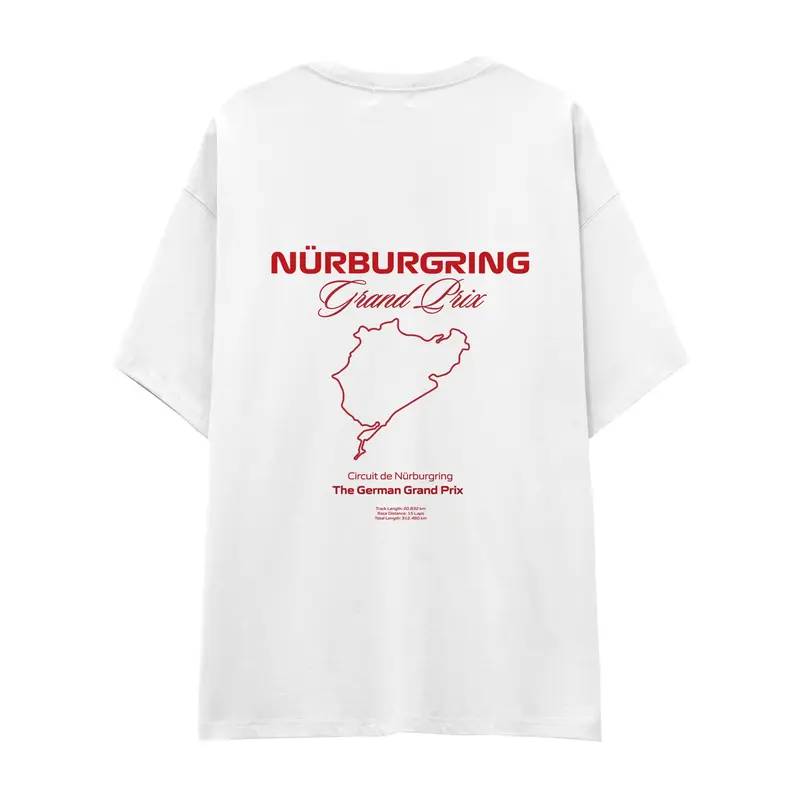 German Grand Prix – Nürburgring Grand Prix Oversize Tişört