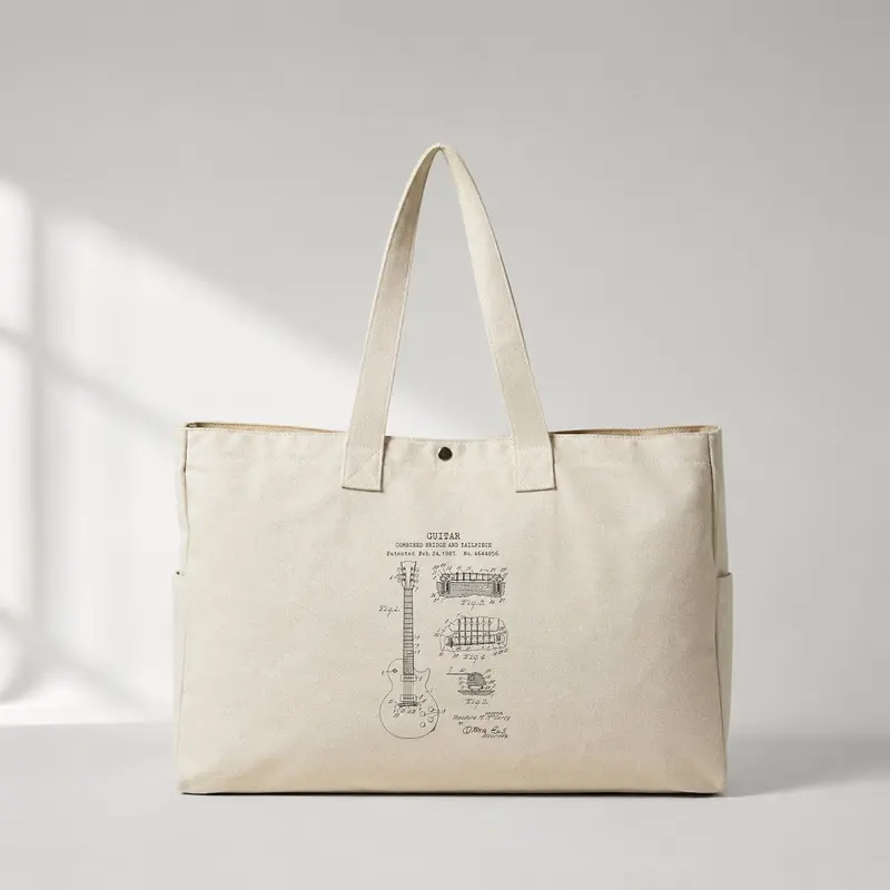 Gibson Les Paul Gitar Daily Tote Bag