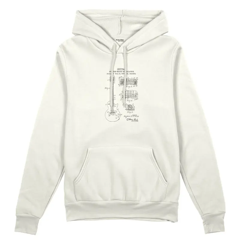 Gibson Les Paul Gitar Oversize Hoodie