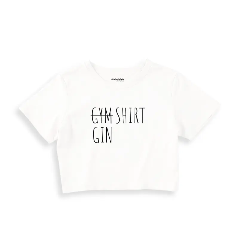 Gin Shirt Crop Tişört