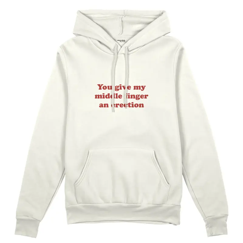 Give My Middle Finger Oversize Hoodie