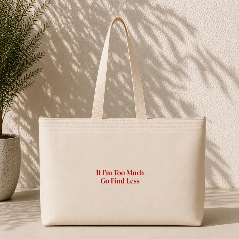 Go Find Less Weekend Tote Bag