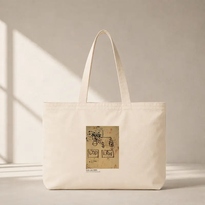 God, Law (1981) - Basquiat Club Tote Bag