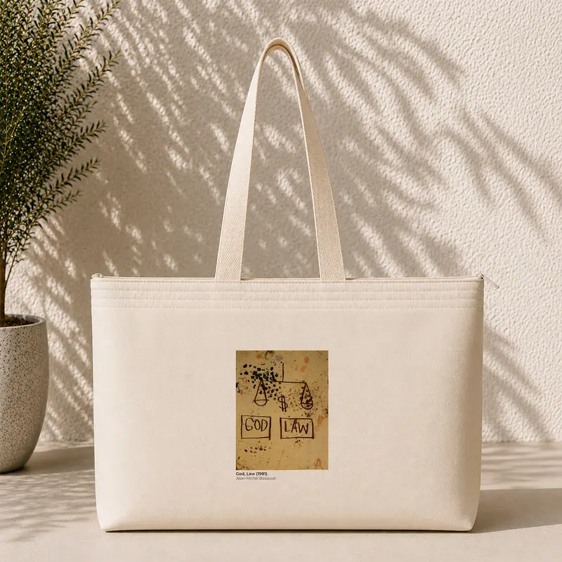 God, Law (1981) - Basquiat Weekend Tote Bag