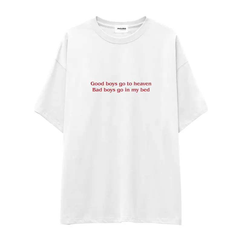 Good Boys & Bad Boys Oversize Tişört