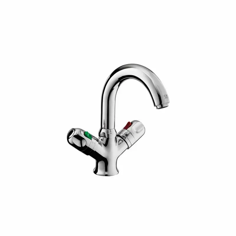 Gpd Sıcaklık Ayarlı Termostatik Döner Lavabo Bataryası Tdl01