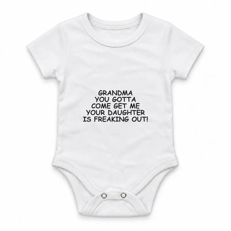 Grandma Come Get Me Çıtçıtlı Body