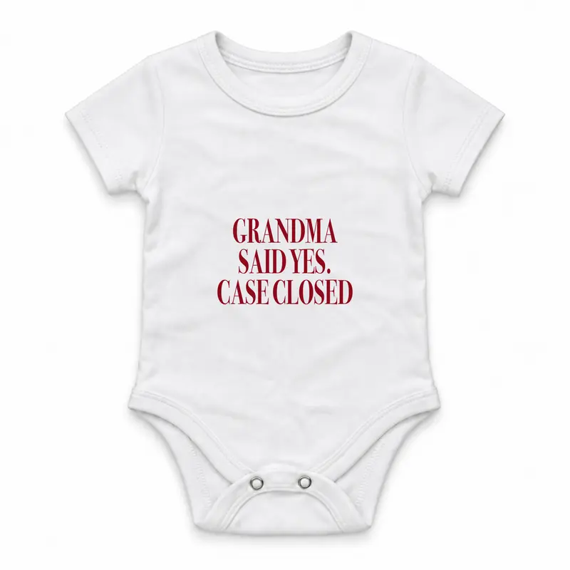 Grandma Said Yes Çıtçıtlı Body