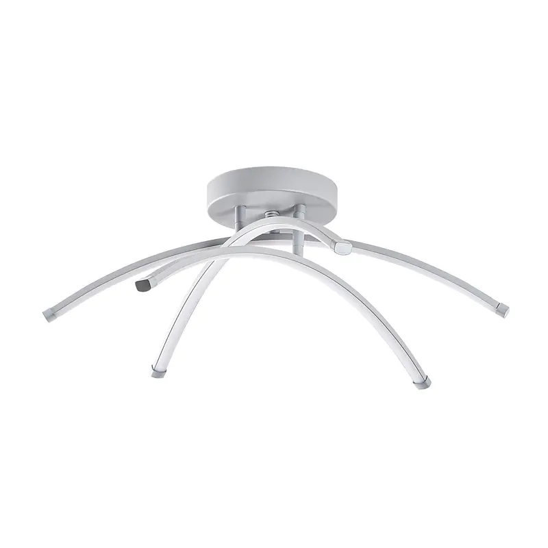 Gri Çok Kollu LED Plafonyer - Gri