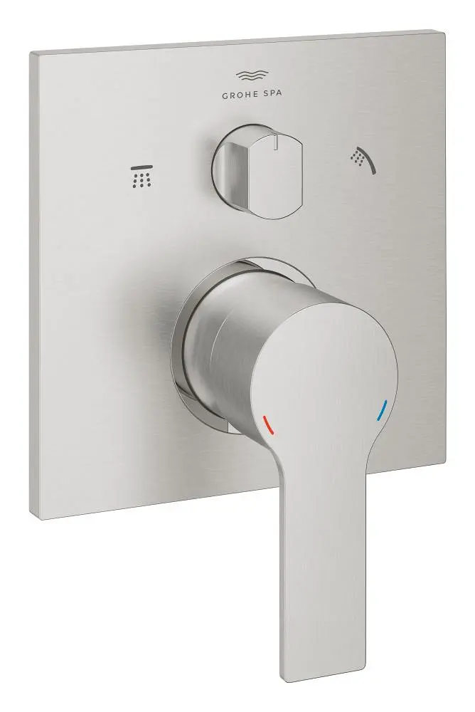 Grohe Allure Ankastre Banyo Bataryası (3 Yollu, Sıva Üstü Grubu), Paslanmaz Çelik - 29176DC1